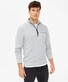 Brax Savio Sweat Troyer Zip Collar Fine Rib Texture Pullover Platinum