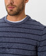Brax Sawyer Sweatshirt Trui Diep Blauw