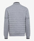 Brax Scott Sweat Uni Styling Detail Cardigan Grey