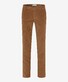 Brax Silvio Flat Front Corduroy Hi-Flex Corduroy Trouser Camel