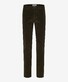 Brax Silvio Flat Front Corduroy Hi-Flex Corduroy Trouser Olive