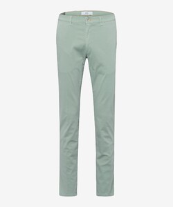 Brax Silvio Hi-Flex Gabardine Flat-Front Uni Chino Broek Mint