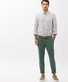 Brax Silvio Soft Feel Slim Lightweight Chino Broek Agave