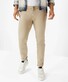 Brax Silvio Triple Stone Cotton Blend Broek Beige