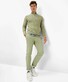 Brax Silvio Triple Stone Cotton Blend Broek Salvia