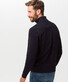 Brax Sion Uni Contrast Pullover Navy