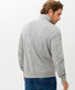 Brax Sion Uni Sweat Detail Contrast Pullover Platinum