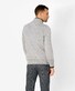 Brax Steffen Lambswool Blend Zip Collar Knit Pullover Platinum