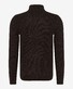 Brax Steffen Sipper Neck Wool Blend Pullover Cigar