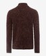 Brax Steffen Sipper Neck Wool Blend Pullover Portobello