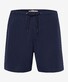 Brax Style B Drawstring Beach Shorts Bermuda Navy