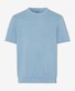 Brax Sully Short Sleeve Sweat Blue Planet Cotton Pullover FPinkn Blue