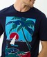 Brax Taylor T-Shirt Ocean