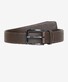 Brax Textured Leather Belt Brown