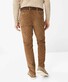 Brax Thilo Corduroy Flat-Front Bestperformer Cut Corduroy Trouser Beige