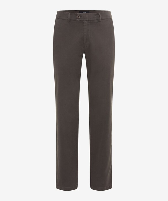 Brax Thilo Cotton Subtle Stretch Broek Donker Grijs