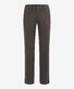 Brax Thilo Cotton Subtle Stretch Broek Donker Grijs