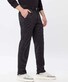 Brax Thilo Fine Texture Modern Jersey Broek Donker Grijs