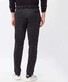 Brax Thilo Fine Texture Modern Jersey Broek Donker Grijs