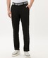 Brax Thilo Flat Front Fine Jersey Broek Zwart