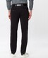 Brax Thilo Flat-Front Soft Jersey Pants Black