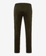 Brax Thilo Modern Cotton Blend Flat Front Broek Khaki