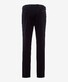 Brax Thilo Modern Cotton Blend Flat Front Broek Navy