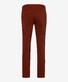 Brax Thilo Modern Cotton Blend Flat Front Broek Rood