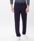 Brax Thilo Modern Jersey Flat Front Broek Navy