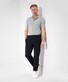 Brax Thilo Modern Jersey Flat Front Pants Black