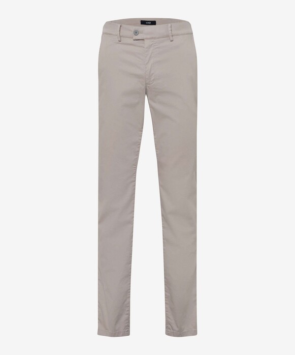 Brax Thilo Modern Stretch Cotton Blend Light Flex Pants Greybeige