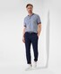 Brax Thilo Smooth Soft Jersey Broek Navy