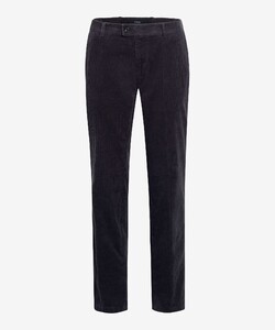 Brax Thilo Soft Cotton Corduroy Subtle Stretch Comfort Corduroy Trouser Dark Grey