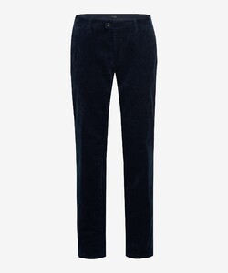 Brax Thilo Soft Cotton Corduroy Subtle Stretch Comfort Corduroy Trouser Navy