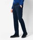 Brax Thilo Soft Cotton Corduroy Subtle Stretch Comfort Ribbroek Navy