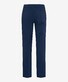 Brax Till Linnen Drawstring High Stretch Broek Navy