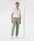 Brax Till Linnen Drawstring High Stretch Pants Khaki