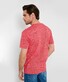 Brax Timmy Jersey Linen Cotton Rich Mélange Color T-Shirt Signal Red