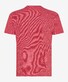 Brax Timmy Jersey Linen Cotton Rich Mélange Color T-Shirt Signal Red