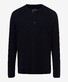 Brax Timmy Micro Texture Henley Collar T-Shirt Athletic