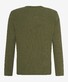 Brax Timon Fine Cotton Subtle Texture Long Sleeve T-Shirt Hunter