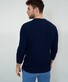 Brax Timon Fine Cotton Subtle Texture Long Sleeve T-Shirt Universe