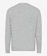 Brax Timon Long Sleeve Interlock Jersey Organic Cotton T-Shirt Platinum
