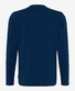 Brax Timon Long Sleeve Soft Fine Jersey Single Breast Pocket T-Shirt Indigo