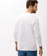 Brax Timon Soft Jersey Blue Planet T-Shirt White