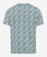 Brax Tomke Leaf Fantasy Fine Single Jersey T-Shirt Thyme