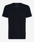 Brax Tony Jersey Crew Neck Organic Cotton T-Shirt Black