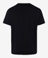 Brax Tony Organic Cotton T-Shirt Navy