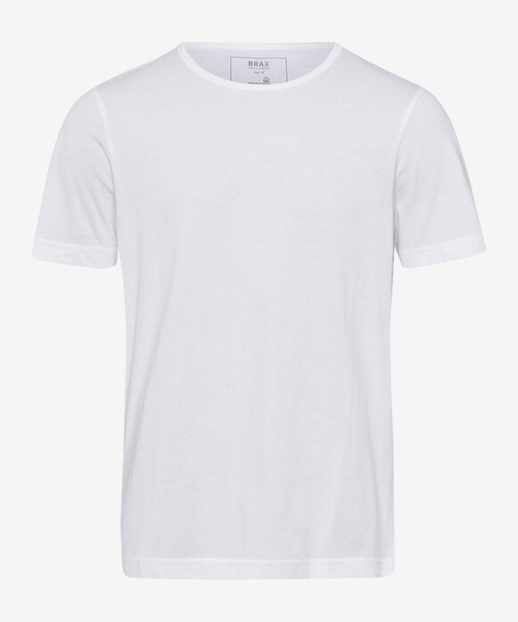 Brax Tony Round Neck Uni T-Shirt White