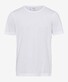 Brax Tony Round Neck Uni T-Shirt Wit